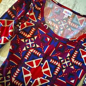 LuLaRoe Nicole Dress XXS Like New